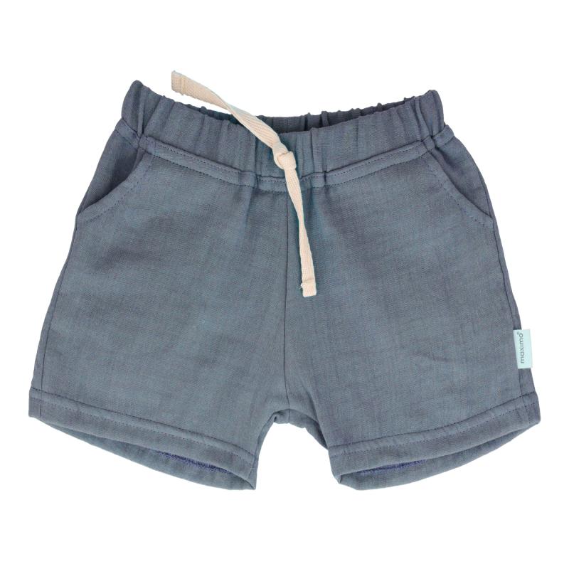 Maximo | Short Boys Muslin Flint Stone