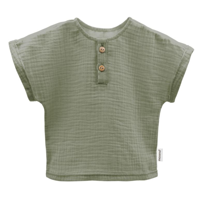 Maximo | T-shirt Boys Muslin Frostgrün 