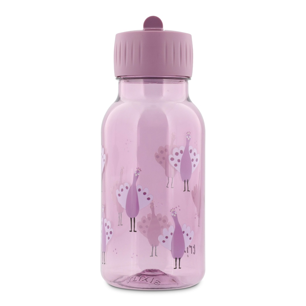 Trixie | Drinkfles Proud Peacock Tritan Paars 350ml