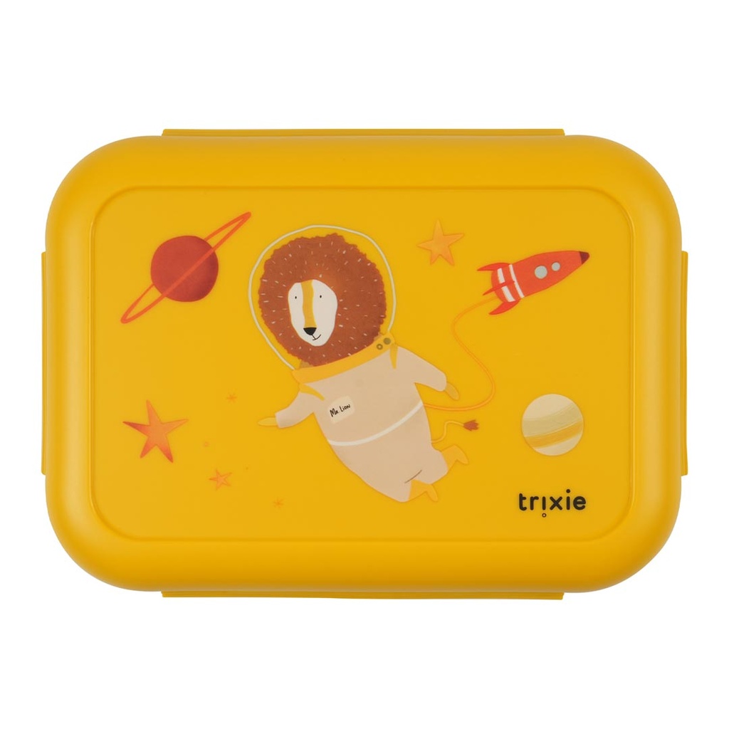 Trixie | Brooddoos Mr. Lion Spaceman Geel 13x18x7cm