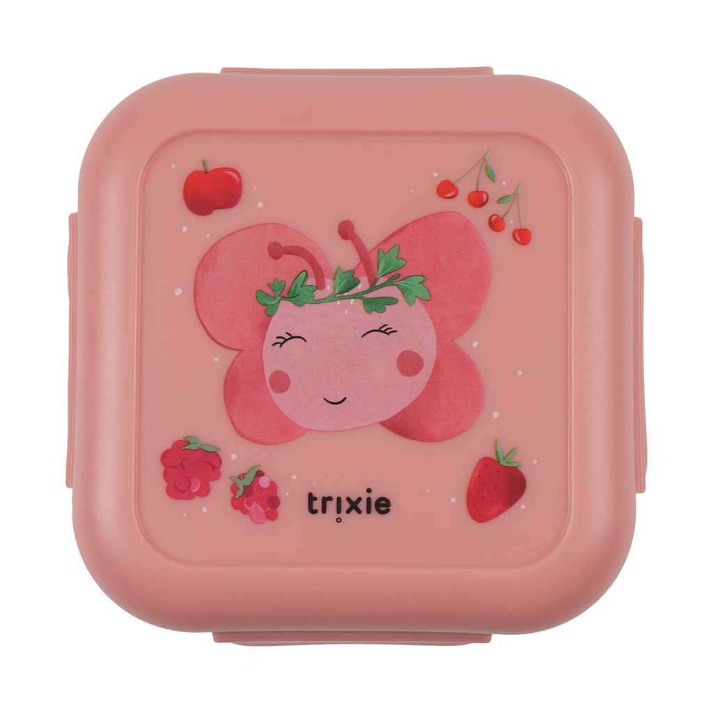 Trixie | Snackbox Fruit Fairy Mrs. Butterfly 13x13x7cm