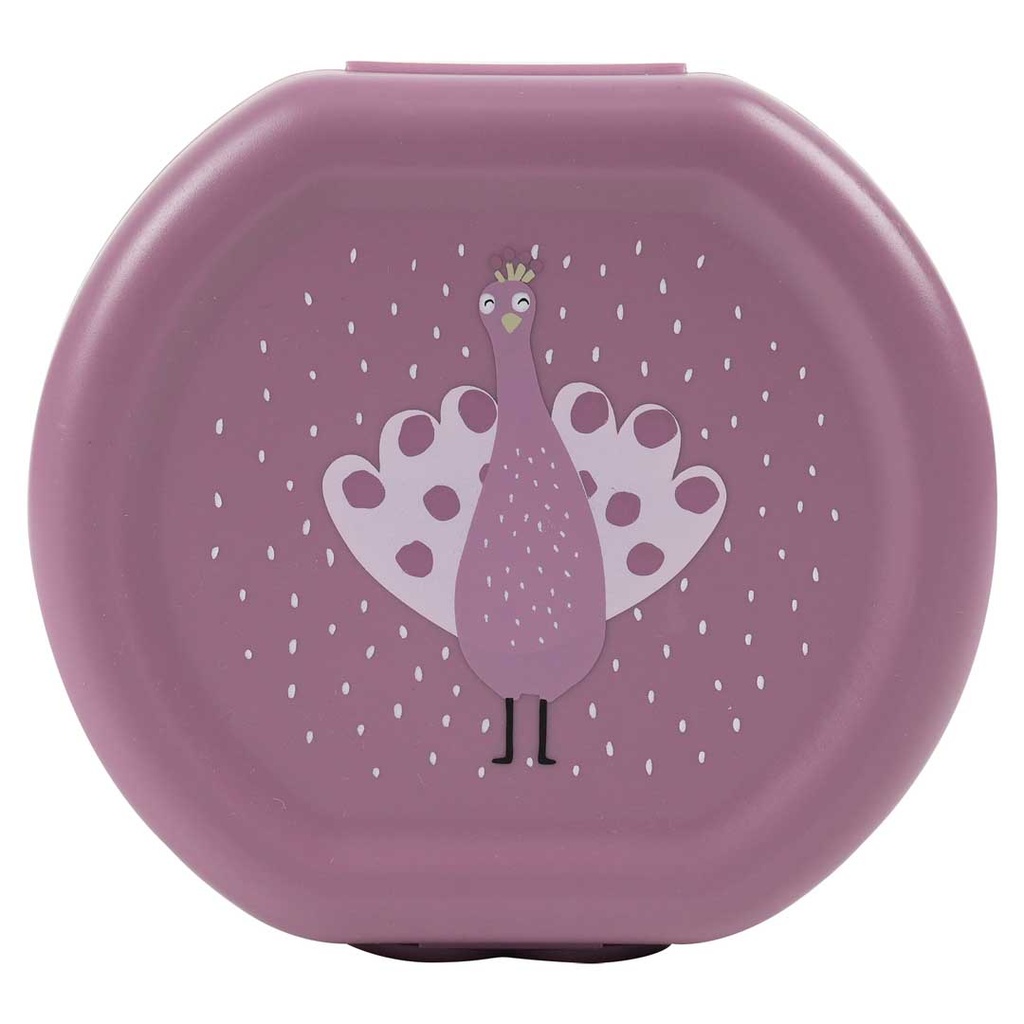Trixie | Bewaarpotje Snack Box Mrs. Peacock  Paars 2-pack  