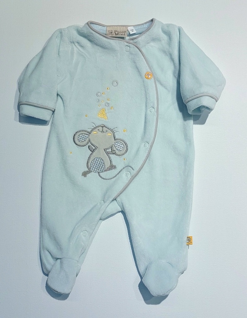 Picco Mini | Pyjama Muis Blauw