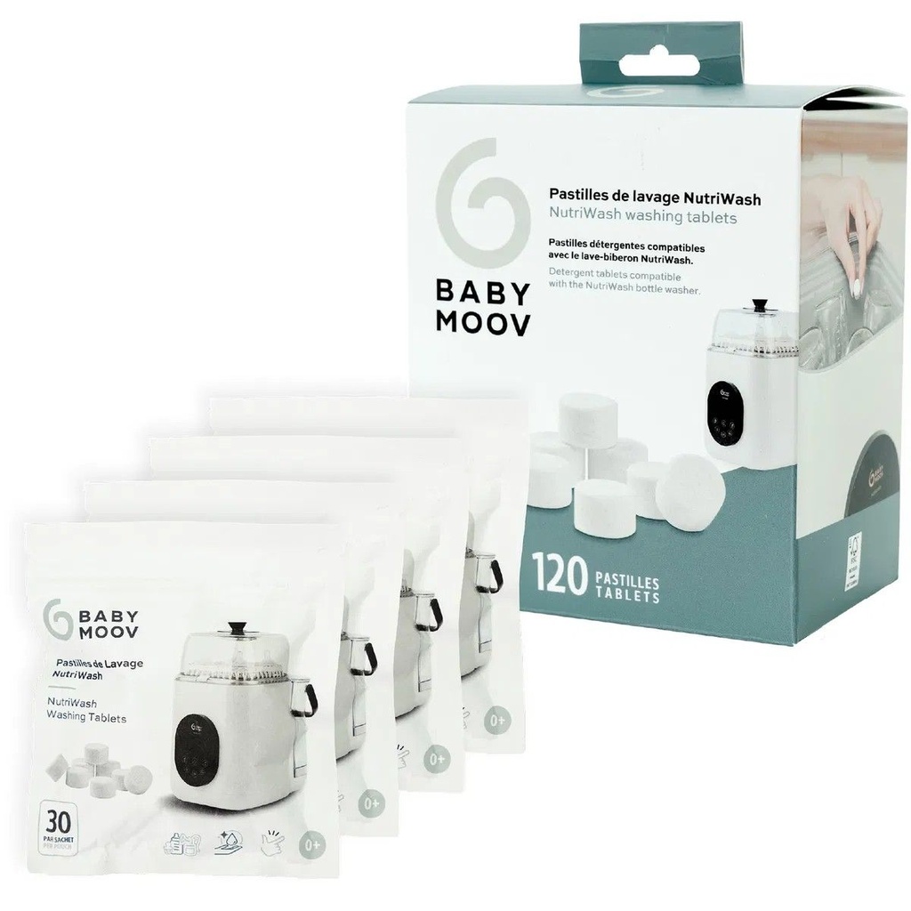 Babymoov | Nutri Wash Tabletten 120 Stuks 