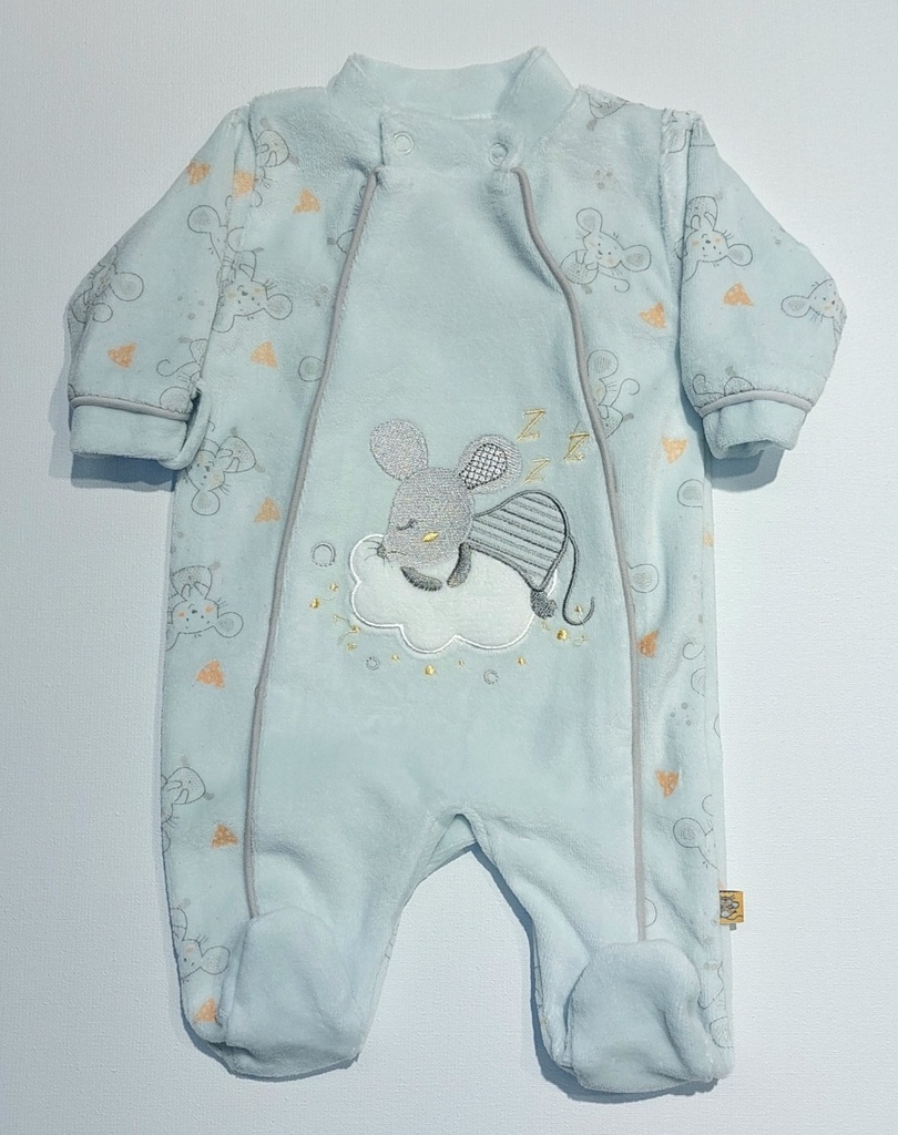 Picco Mini | Pyjama Muis AOP Blauw