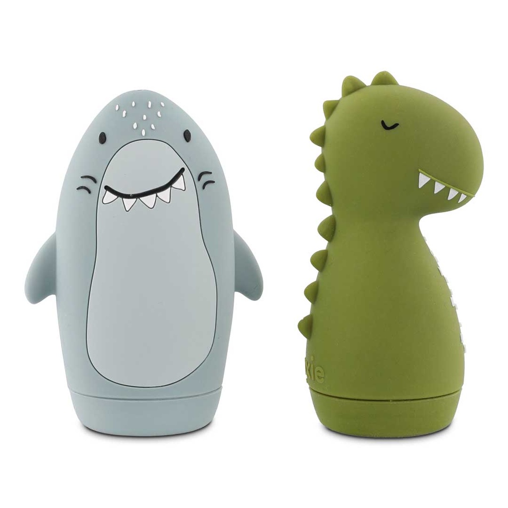 Trixie | Badspeelgoed Mr. Shark & Mr. Dino Sproeiende Dieren 2-delig 