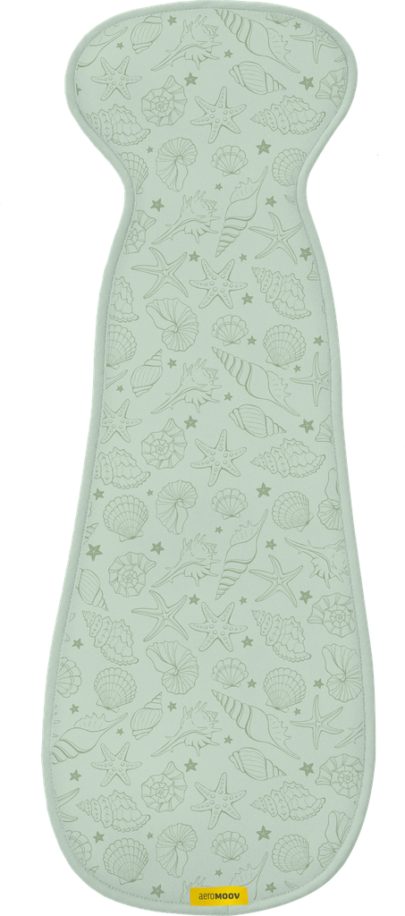 Aeromoov | Inlegkussen Air Layer Autostoel Gr 2/3 Seashell Olive Limited