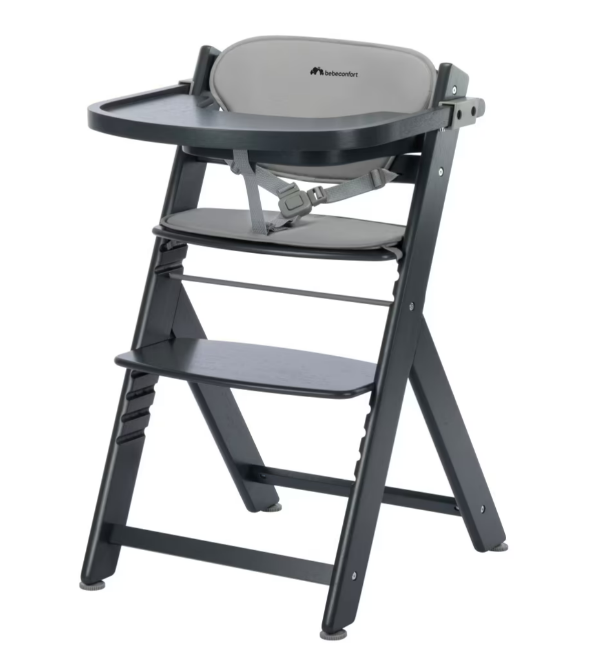 Bebeconfort | Eetstoel Timba2 met Stoelkussen Mineral Graphite