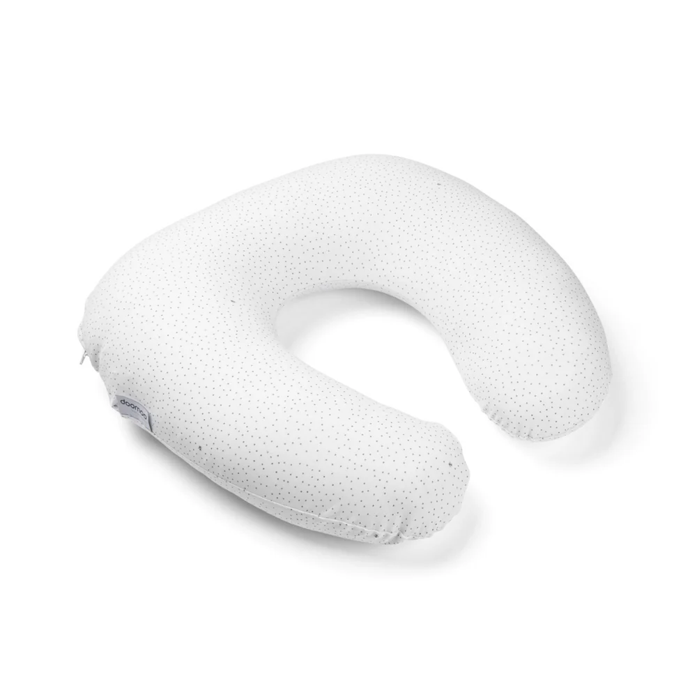 Doomoo | Positioneringskussen Softy Classic Silver Dots