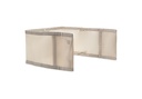 Jollein | Parkbumper Mesh Sand Zand 30x220cm