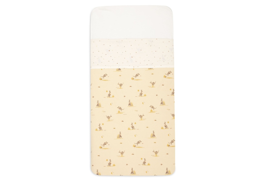 Jollein | Laken Ledikant Kangaroots Dusty Dot 120x150cm