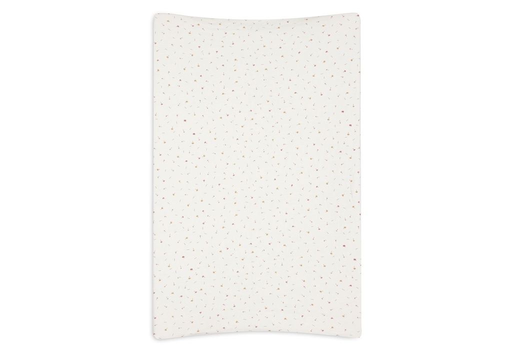Jollein | Waskussenhoes Pretty Picnic Flower Drops Jersey 50x70cm