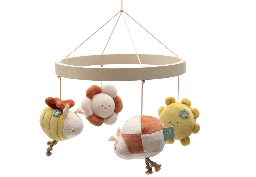 Jollein | Mobiel Pretty Picnic Ecru/Geel/Rood