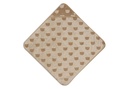Jollein | Badcape Jacquard Teddy Bear Badstof Bruin 75x75cm