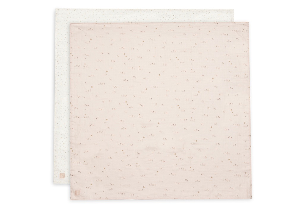 Jollein | Tetra Doek Pretty Picnic 115x115cm 2-pack
