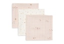 Jollein | Monddoekje Pretty Picnic Tetra 31x31cm 3-pack 