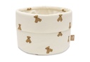 Jollein | Verzorgingsmand Mini Teddy Bear Little Waffle 14x18x29cm