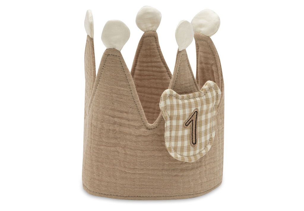 Jollein | Verjaardagskroon Teddy Bear met Cijfers Textiel   