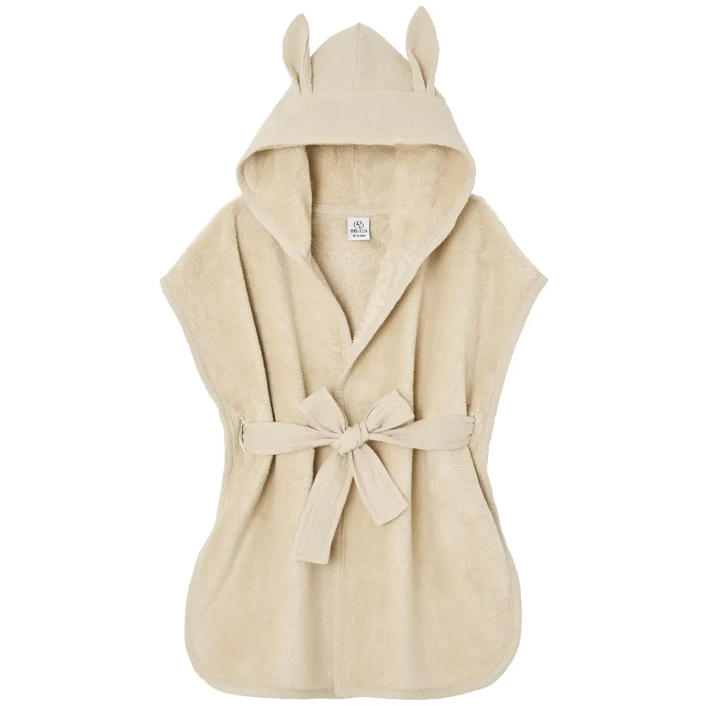 BB&Co | Badjas Bambou Biscuit 0-2Y