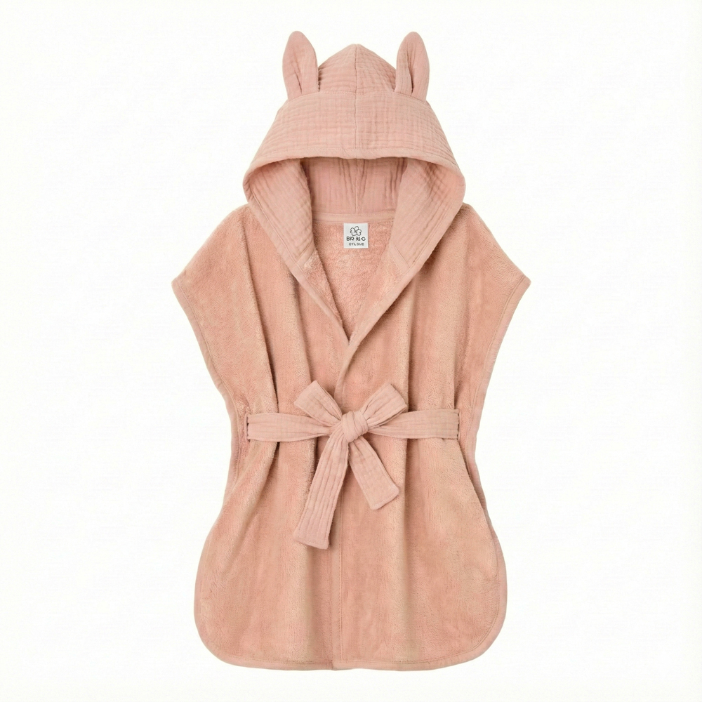 BB&Co | Badjas Bambou Mocha 0-2Y