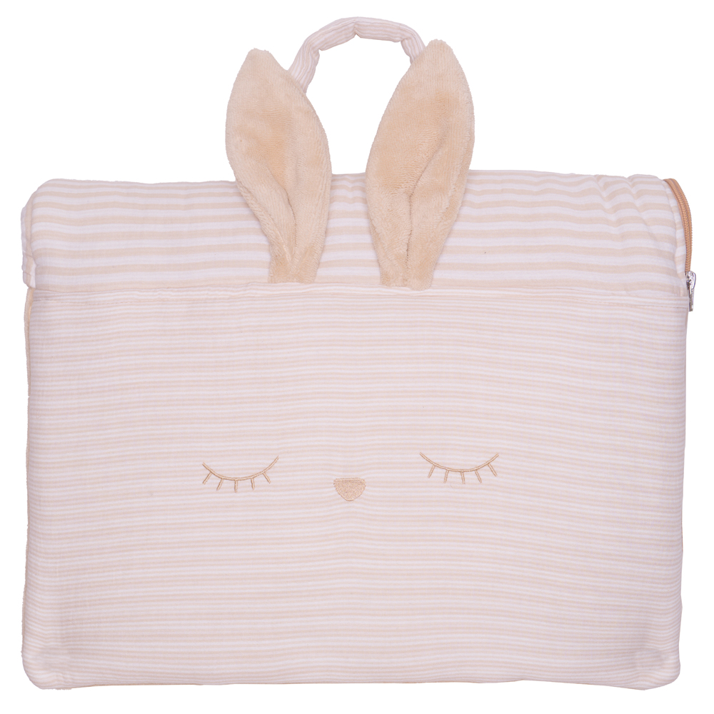 BB&Co | Slaapzak Gestreept Roze 50x40cm Uitgevouwen 50x120cm