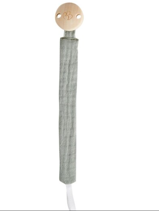 BB&Co | Fopspeenketting Katoen Groen