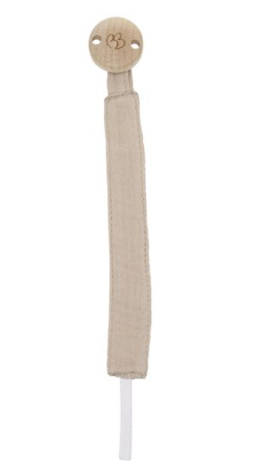 BB&Co | Fopspeenketting Katoen Biscuit