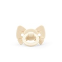Elodie | Fopspeen Binky Bow Newborn Oat White 