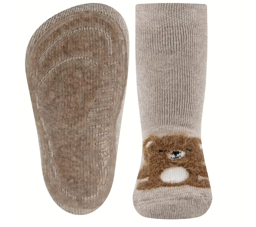 Ewers | Kousen Antislip Teddy Beige Mel