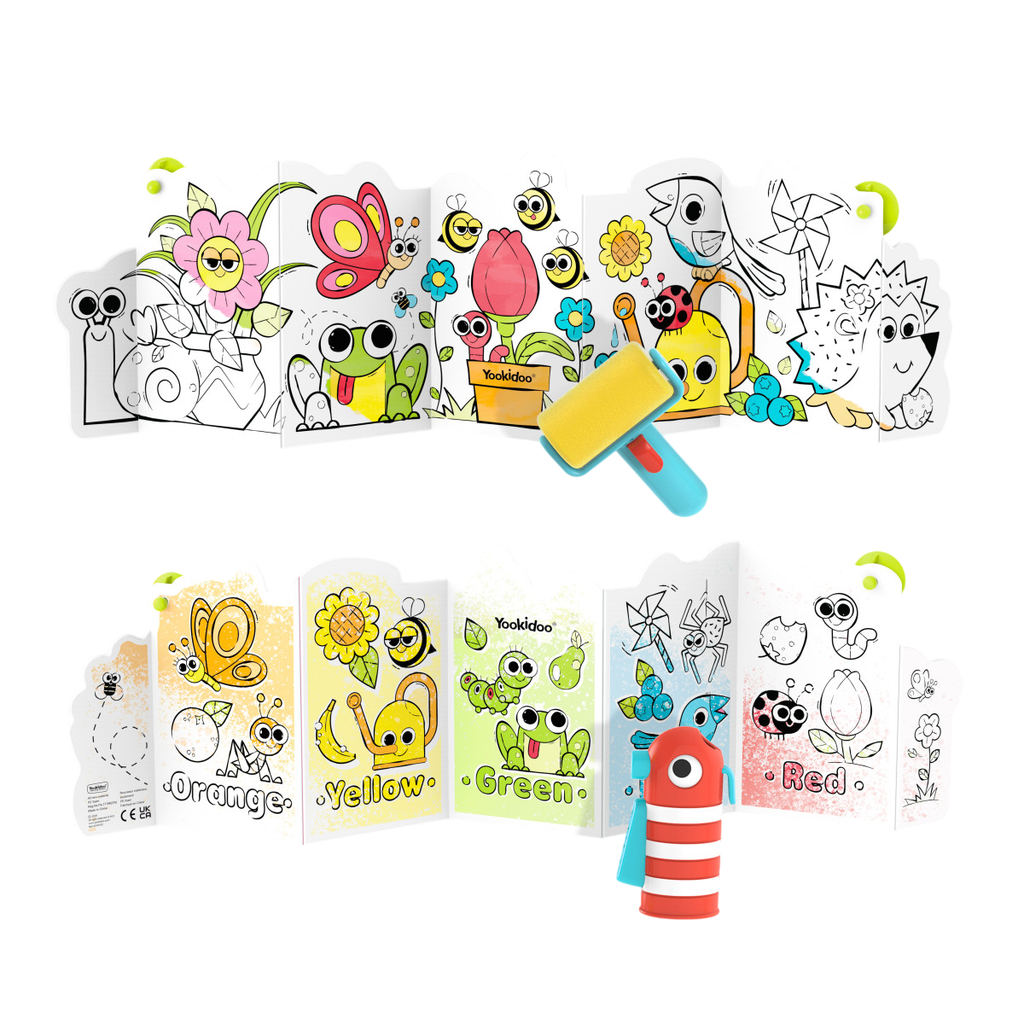 Yookidoo | Badspeelgoed Spray 'N' Roll Magic Book 