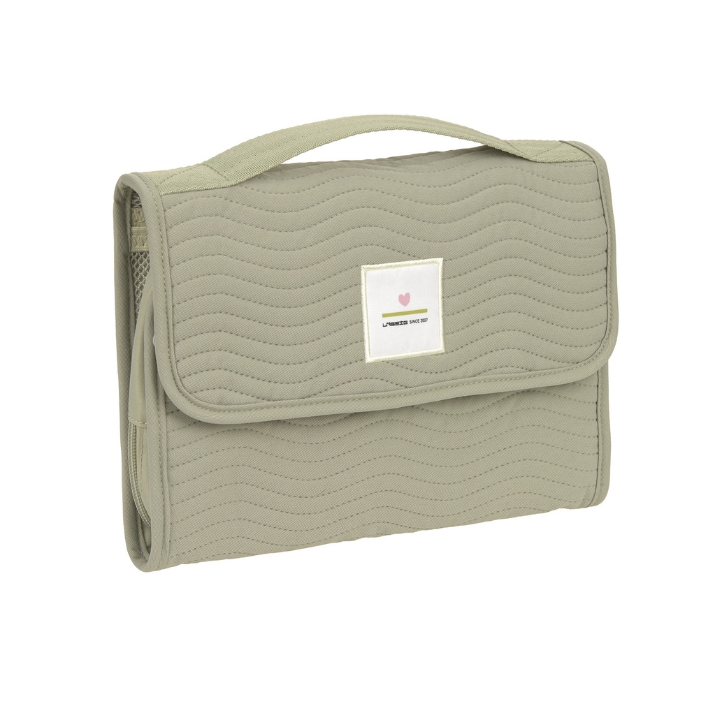 Laessig | Luiermatje Changing Pouch XL Mint Groen 26x4,5x19cm
