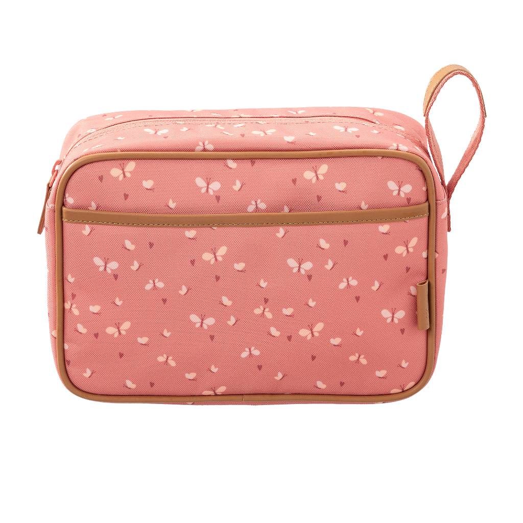 Fresk | Toilettas Butterfly Large Roze 24x17x7cm