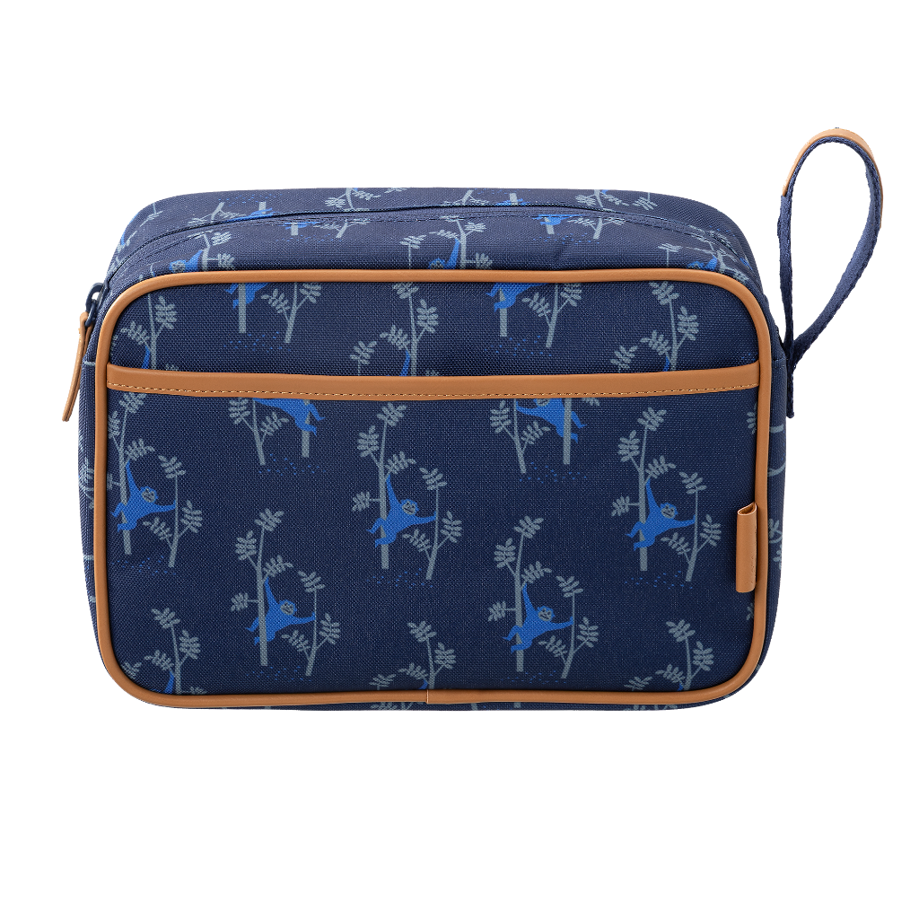 Fresk | Toilettas Monkey Large Blauw 24x17x7cm