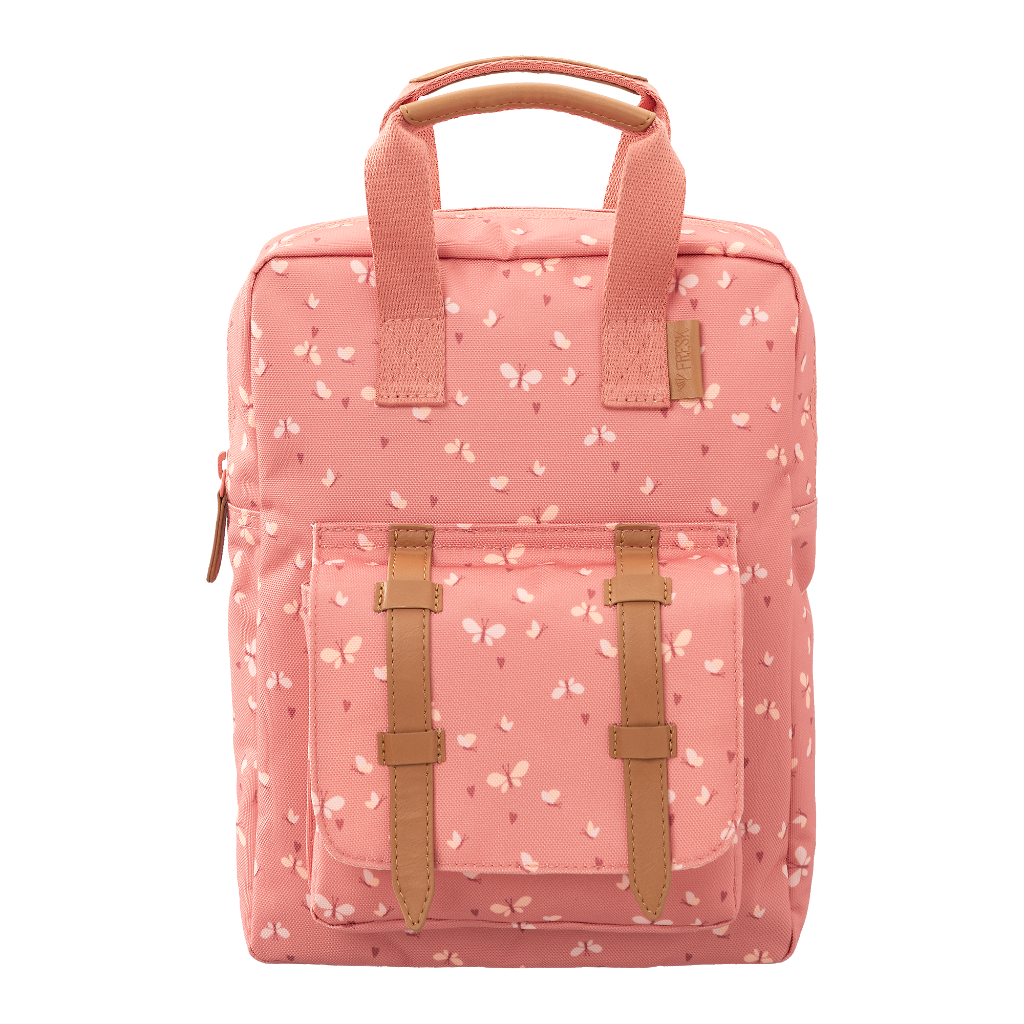 Fresk | Rugzak Butterfly Roze 28x21x8cm