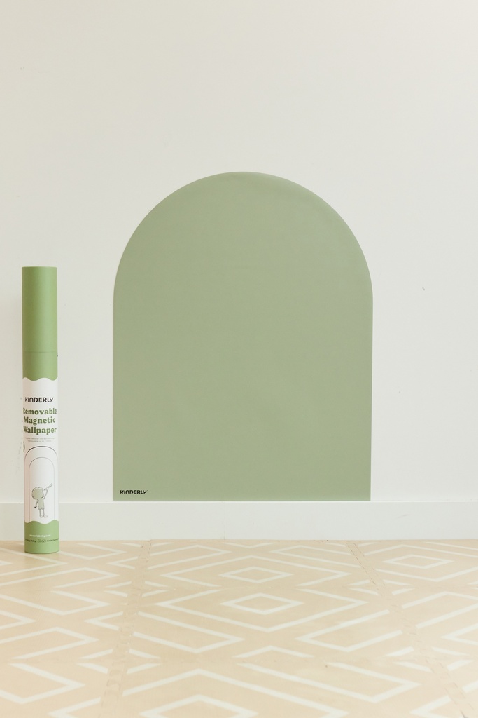 Kinderly | Muursticker Removable magnetisch Olive