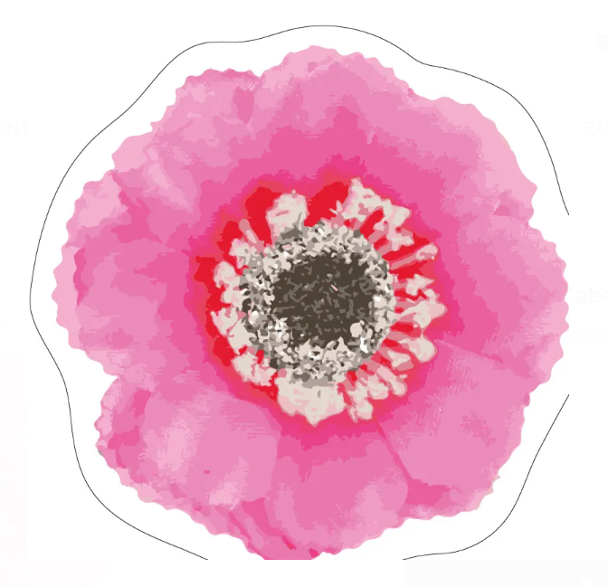 Duni | Servetten Cabana Flower Bio Dunisoft 33cm 12-pack