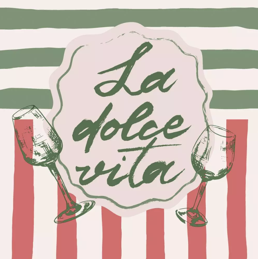 Duni | Servetten La Dolce Vita 3-laags 33x33cm 20-pack