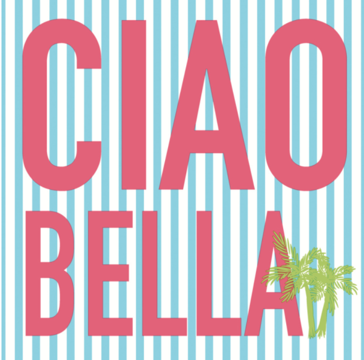 Duni | Servetten Ciao Bella 3-laags 33x33cm 20-pack