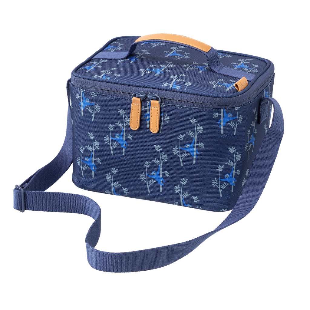 Fresk | Koeltas Monkey Large Blauw 23x18x15cm