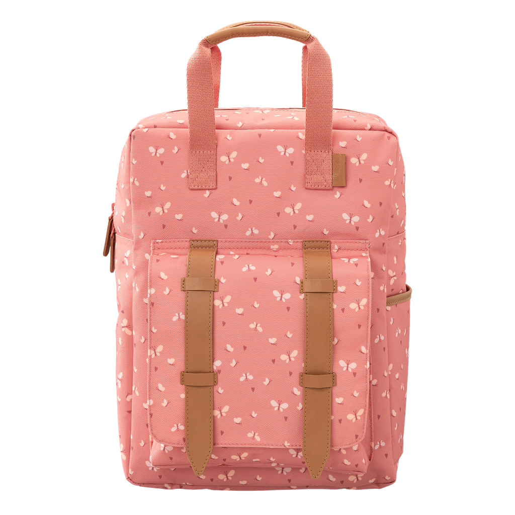 Fresk | Rugzak Butterly Large Roze 36x26x10cm
