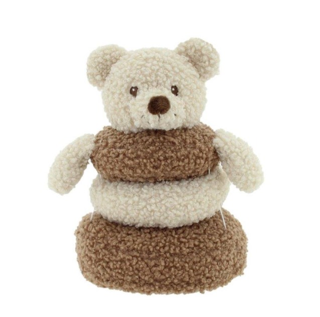 VIB | Stapeltoren Teddy Textiel Chocolate/Soft Sand 