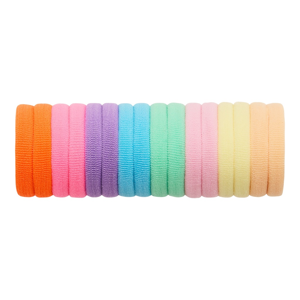 Mimi & Lula | Haarelastiek My Little Unicorn Towelling Ponies 16-pack