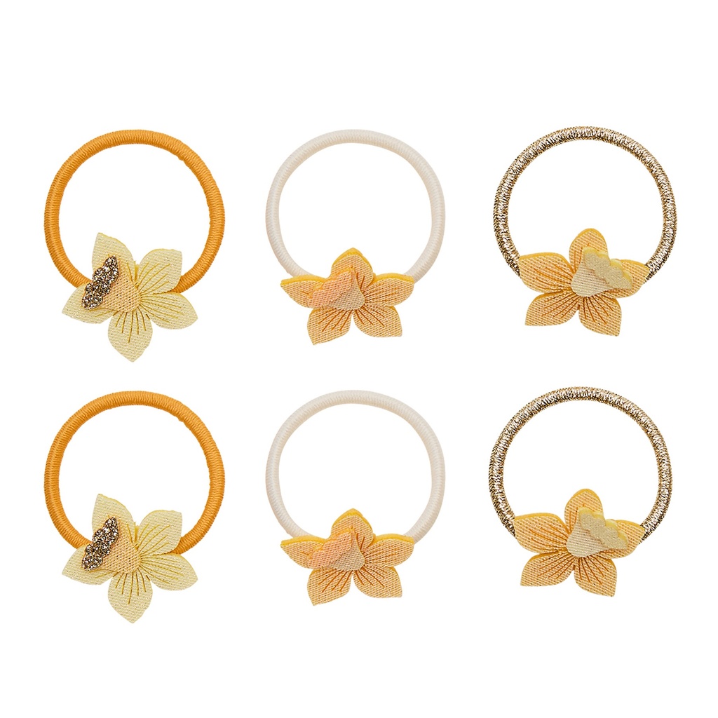 Mimi & Lula | Haarelastiek Daffodil Mini Ponies 6-pack