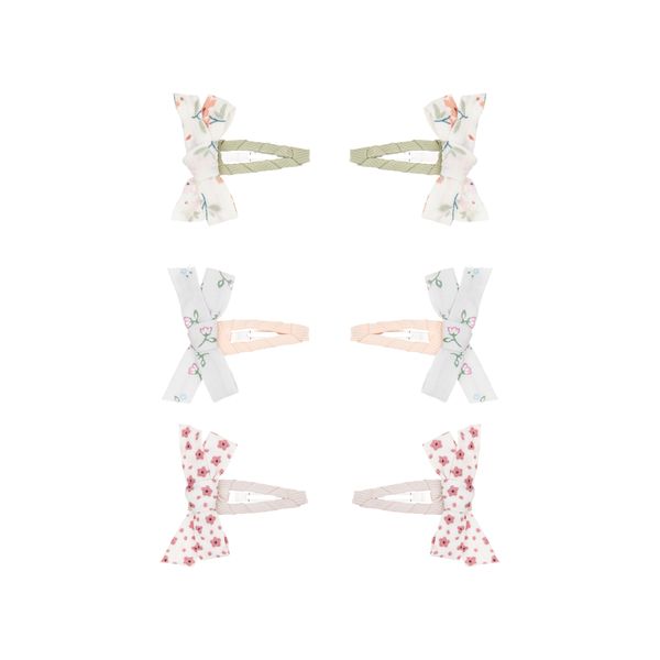 Mimi & Lula | Haarspeld Mini Floral Prairie Clic Clacs 6-pack