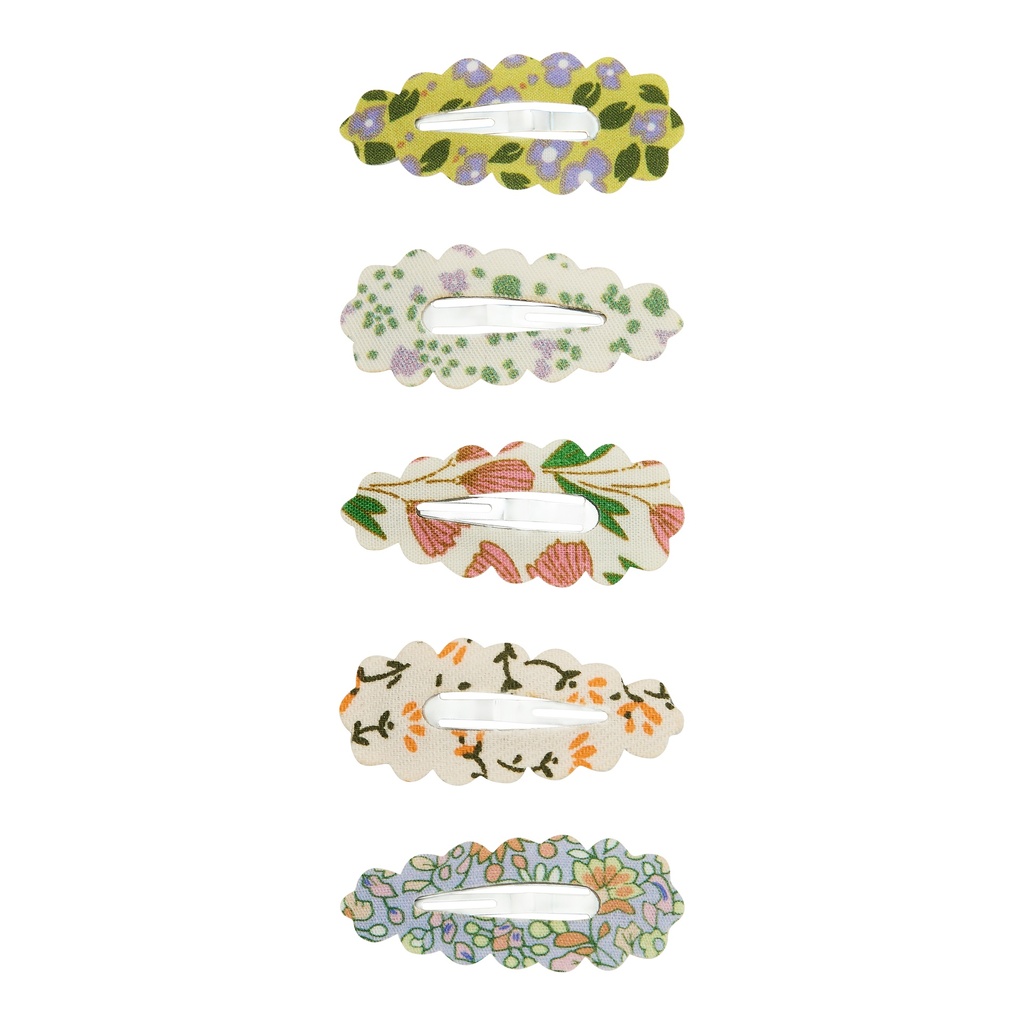 Mimi & Lula | Haarspeld Spring Scalloped Mini Clic Clacs 5-pack