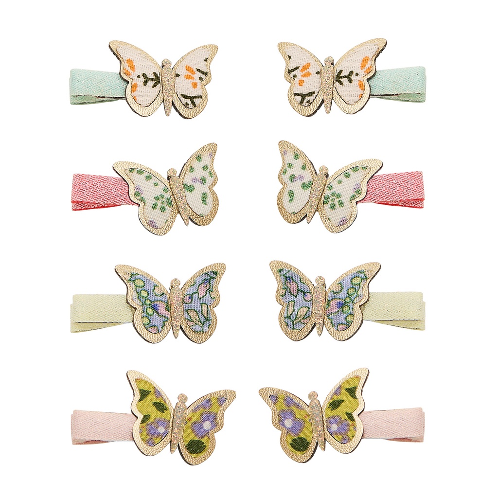 Mimi & Lula | Haarspeld Floral Butterfly Mini Clips 8-pack