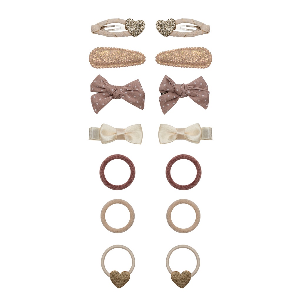 Mimi & Lula | Haaraccessoires My First Hair Accessories Neutral 14-pack