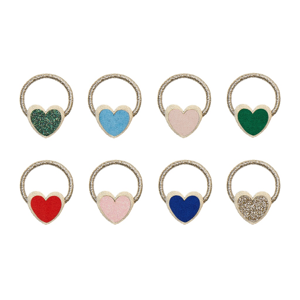 Mimi & Lula | Haarelastiek Heartbeam Mini Ponies 8-pack