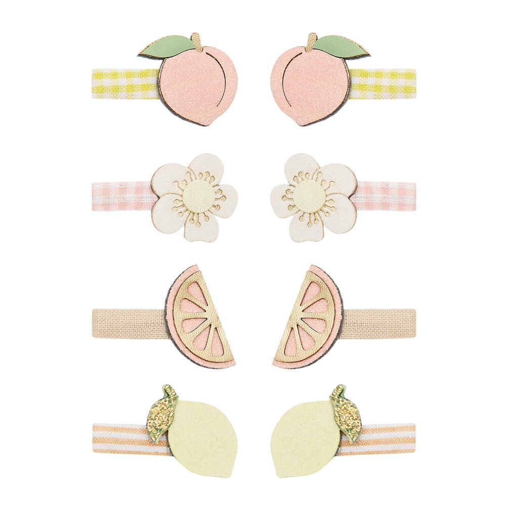 Mimi & Lula | Haarspeld Peachy Citrus Mini Clips 8-pack