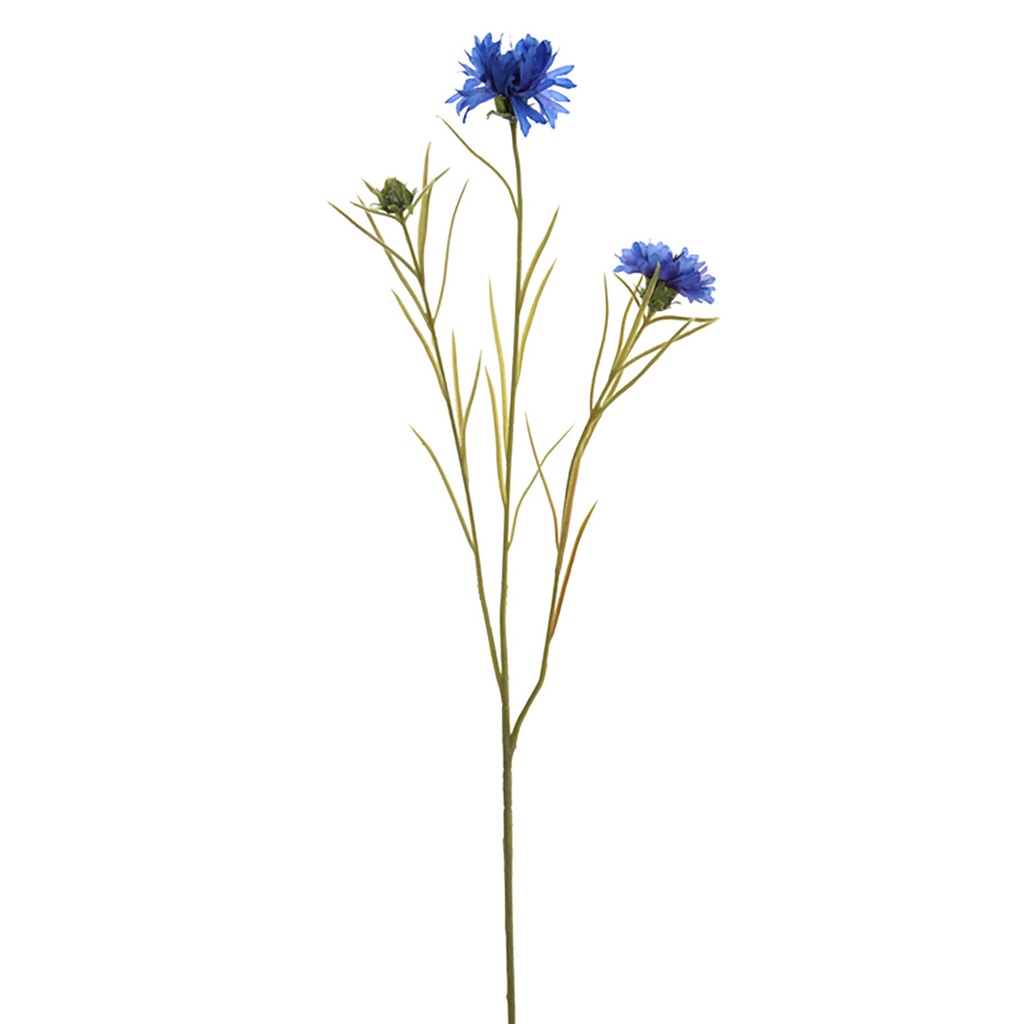 Jasaco | Sierbloem Cornflower Spray Blue 66cm